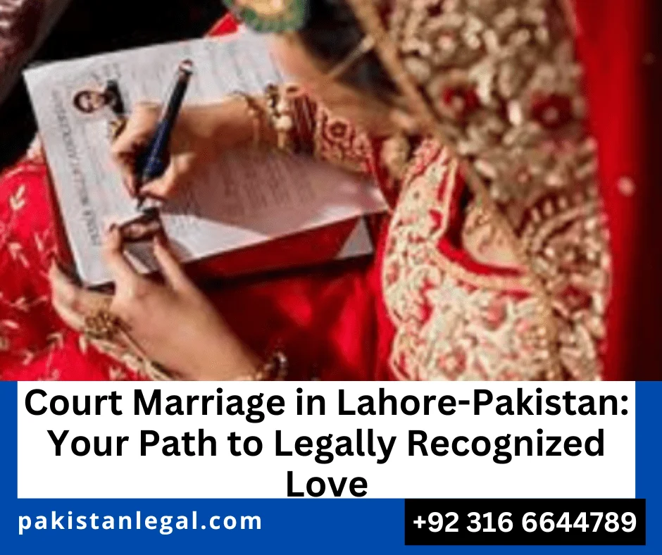 Court Marriage in Lahore-