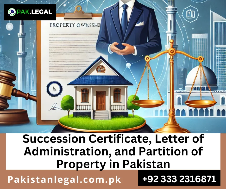 Succession certificate application process Pakistan